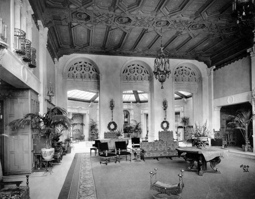 historical image of lobby circa 1926 intercontinental mark hopkins hotel san francisco california_high