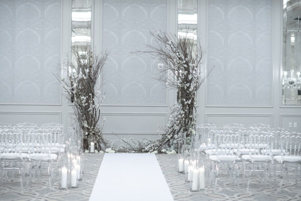 a white room with a white carpet and white walls