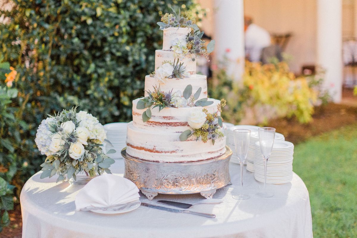 a cake on a table