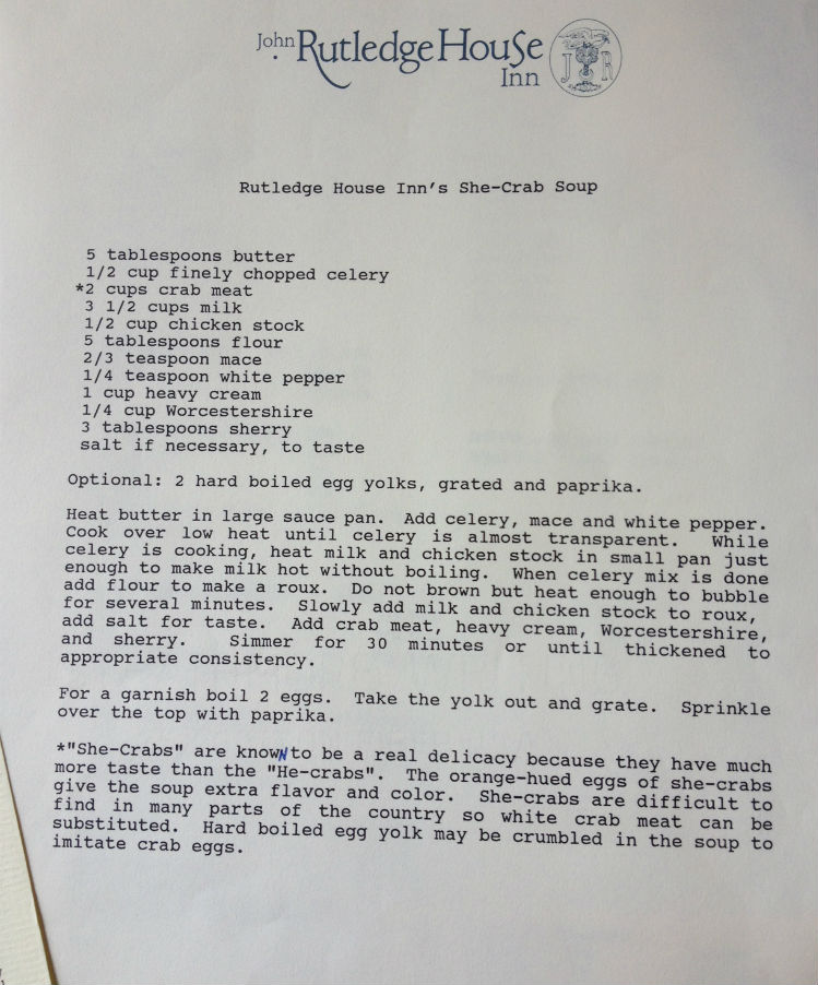 a recipe on a piece of paper