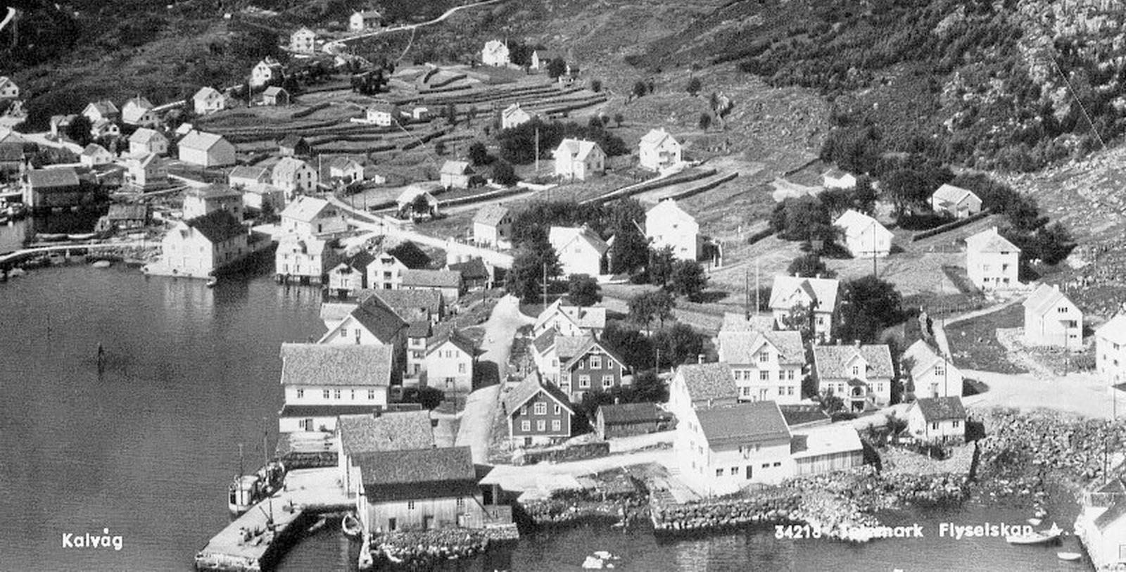 a black and white photo of a small town
