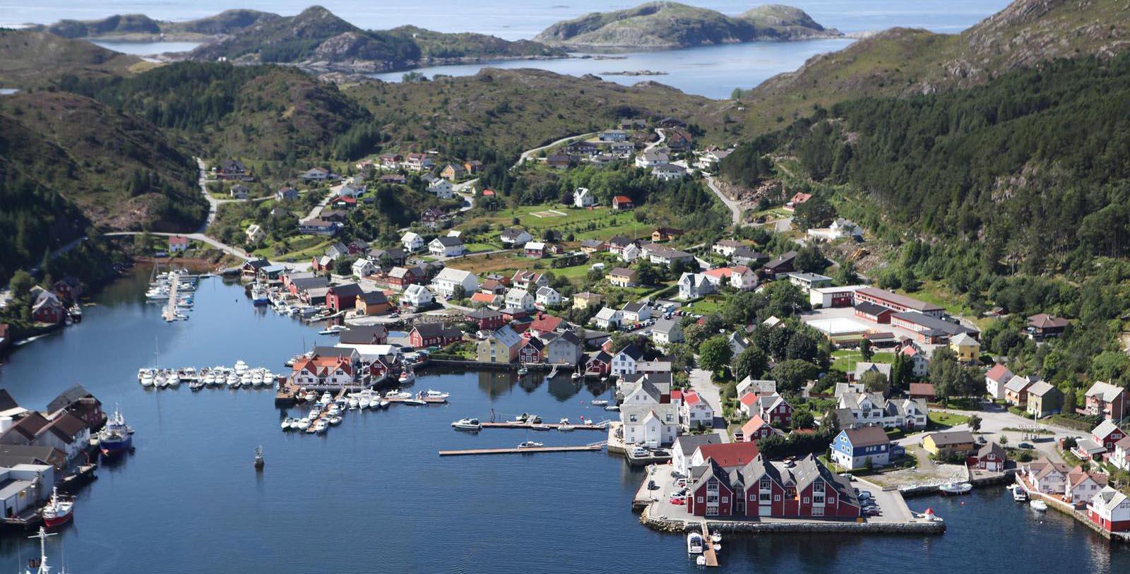 a town on the water