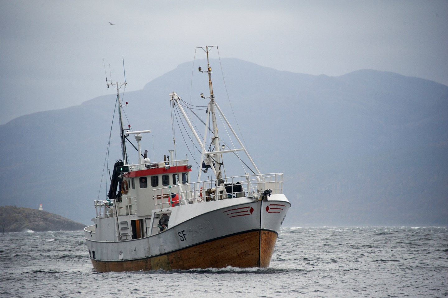 a boat in the water