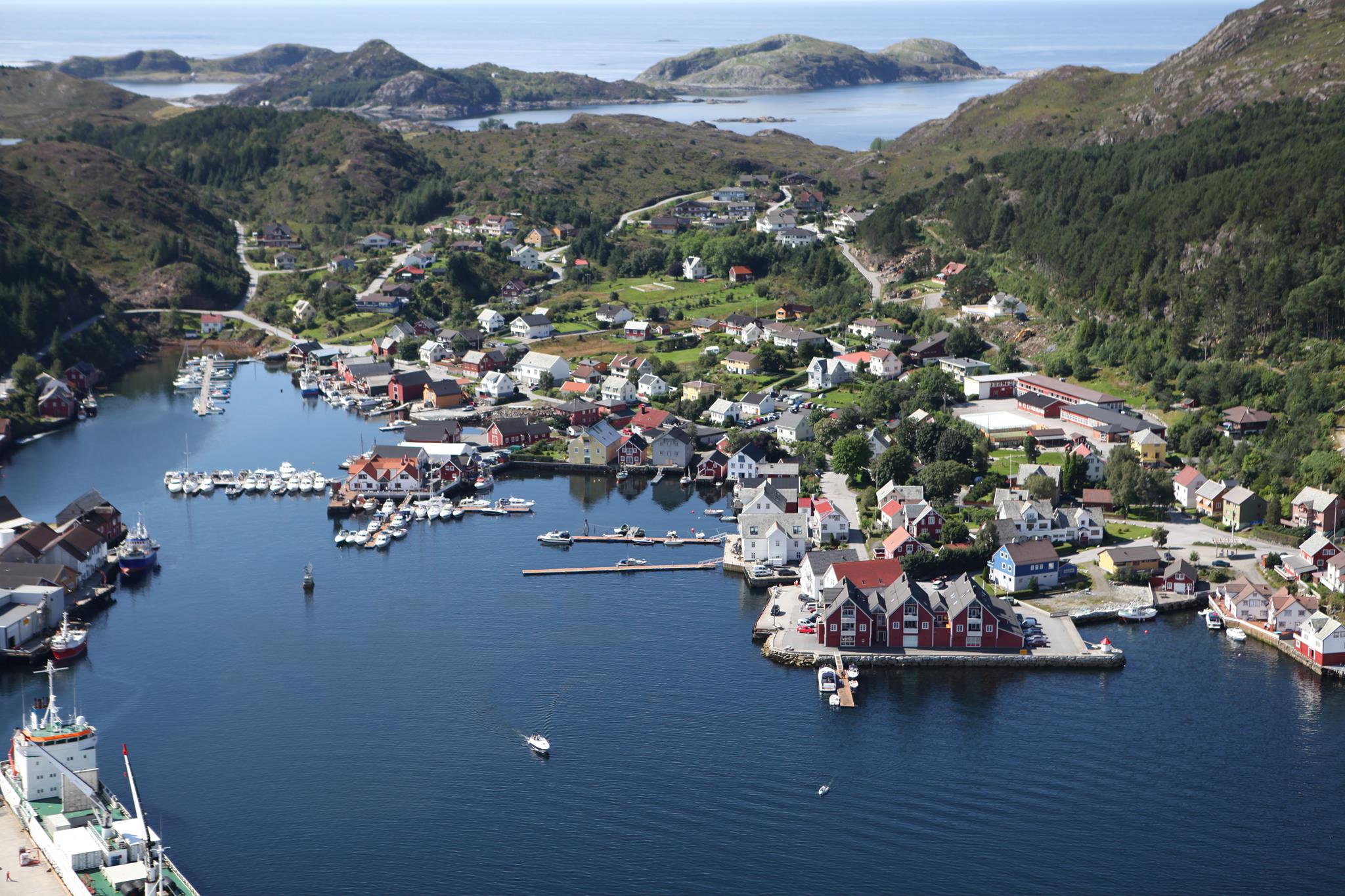 a town on the water