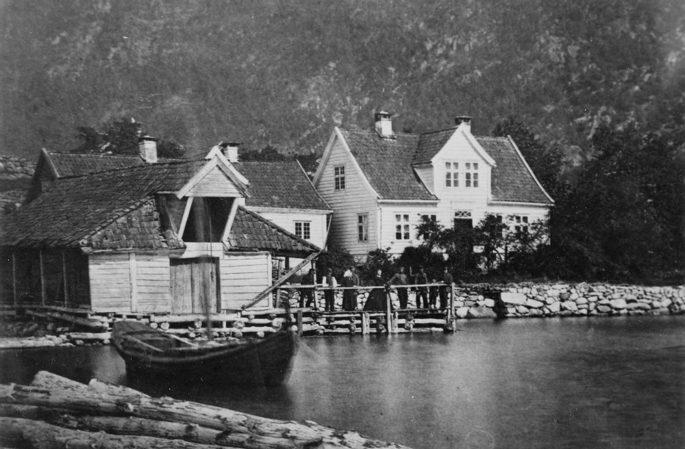 a boat on the water