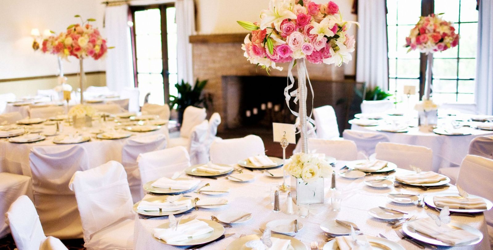 a table set for a formal event