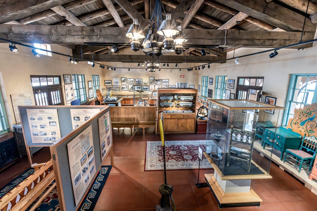 Image of Art Gallery at La Posada, 1930, a Member of Historic Hotels of America in Winslow, Arizona.