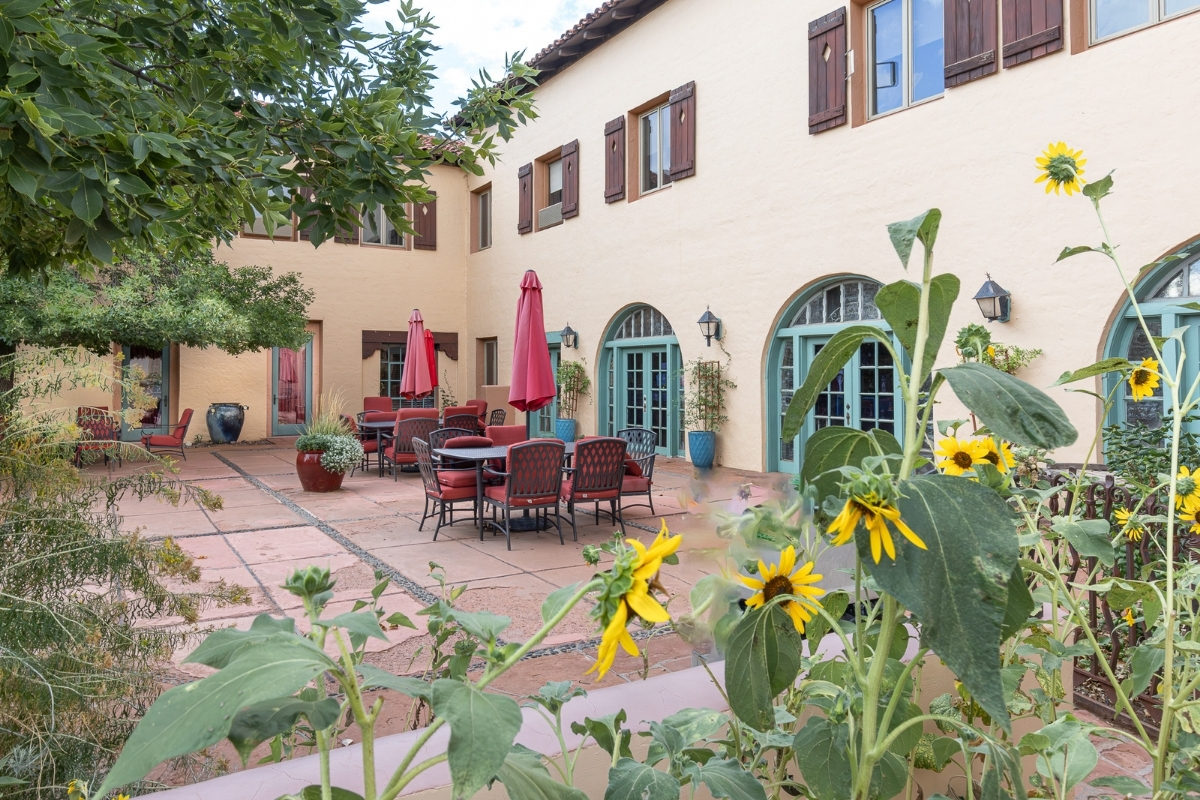 Image of Gardens at La Posada, 1930, a Member of Historic Hotels of America in Winslow, Arizona.