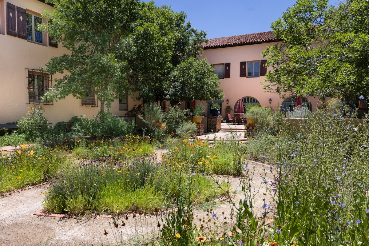 Image of Gardens at La Posada, 1930, a Member of Historic Hotels of America in Winslow, Arizona.