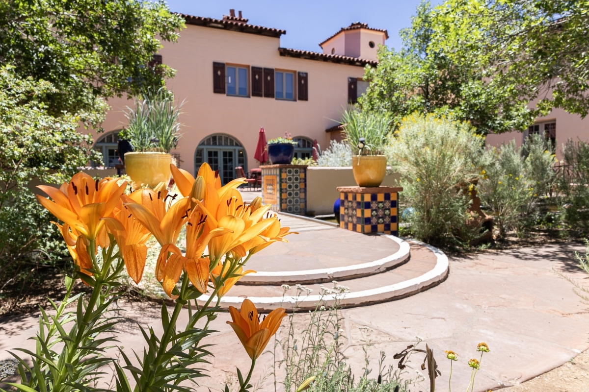Image of Gardens at La Posada, 1930, a Member of Historic Hotels of America in Winslow, Arizona.