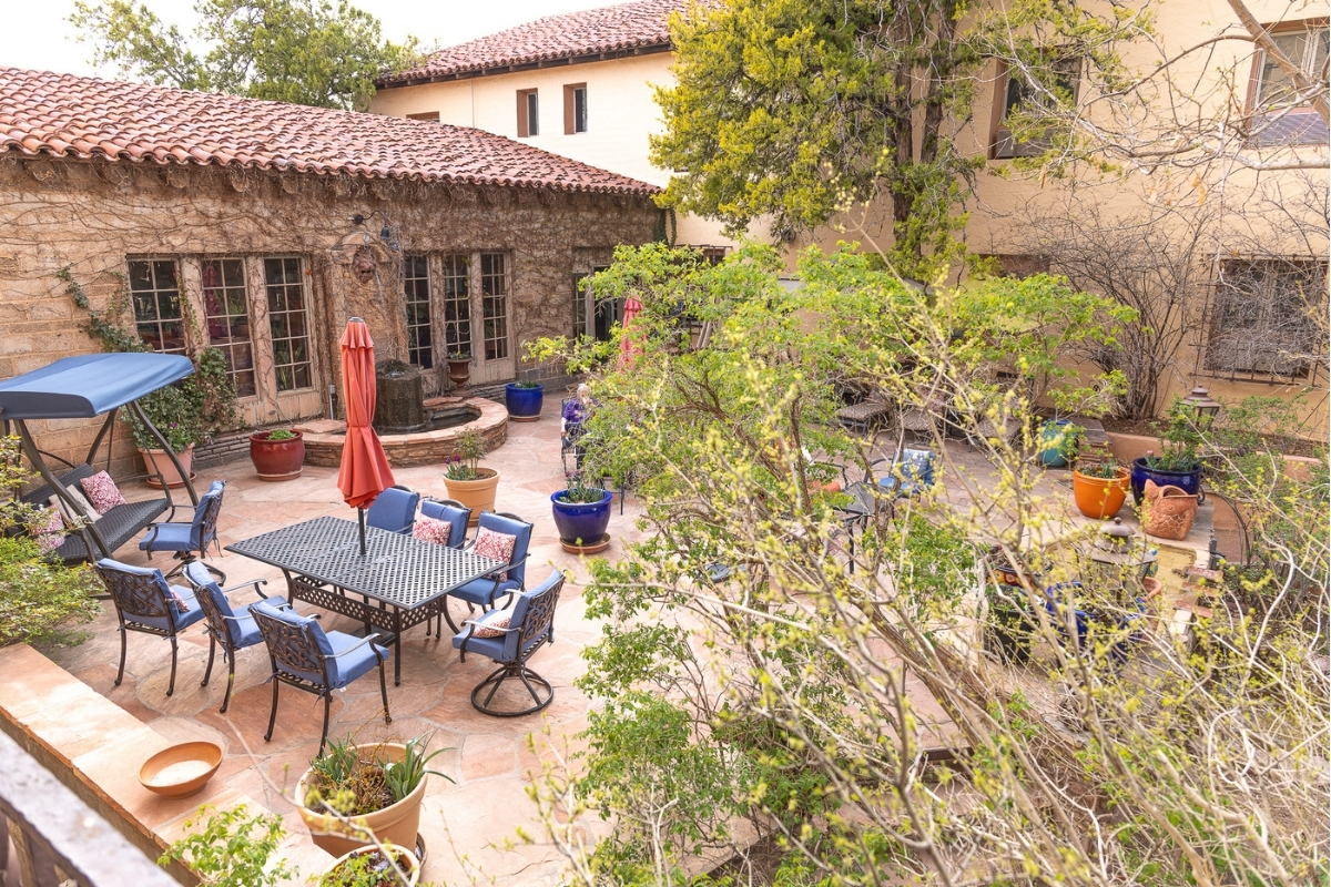 Image of Gardens at La Posada, 1930, a Member of Historic Hotels of America in Winslow, Arizona.