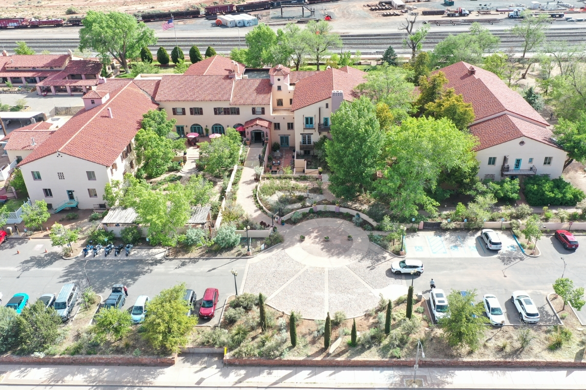 Image of Gardens at La Posada, 1930, a Member of Historic Hotels of America in Winslow, Arizona.
