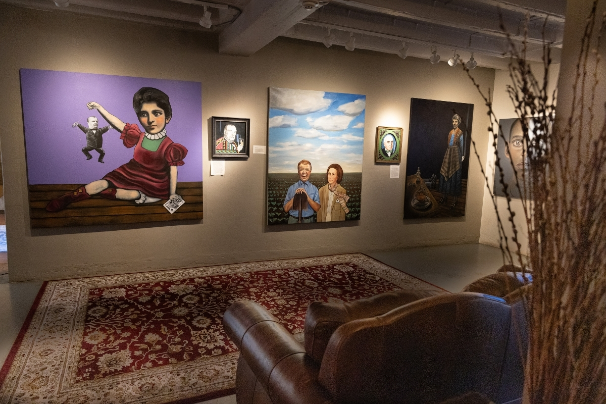 Image of Tina Mion Art Space at La Posada, 1930, a Member of Historic Hotels of America in Winslow, Arizona.