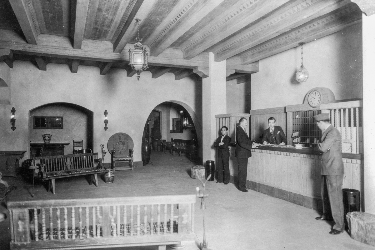 Historical Image of La Posada, 1930, a Member of Historic Hotels of America in Winslow, Arizona