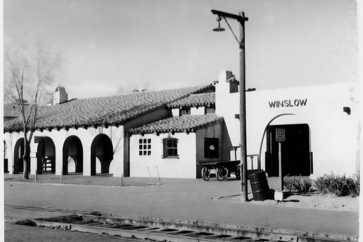 Historical Image of La Posada, 1930, a Member of Historic Hotels of America in Winslow, Arizona