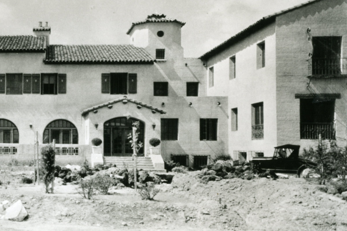 Historical Image of La Posada, 1930, a Member of Historic Hotels of America in Winslow, Arizona