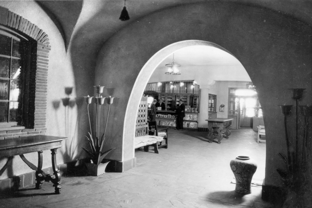 Historical Image of La Posada, 1930, a Member of Historic Hotels of America in Winslow, Arizona