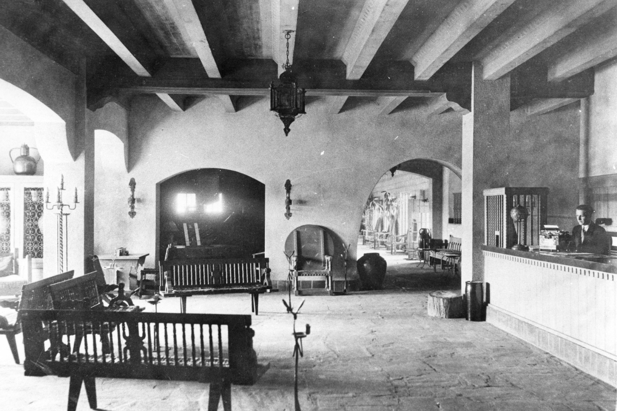 Historical Image of La Posada, 1930, a Member of Historic Hotels of America in Winslow, Arizona