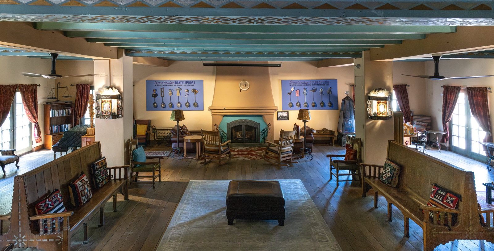 Image of Ballroom at La Posada, 1930, A Member of Historic Hotels of America in Winslow, Arizona.