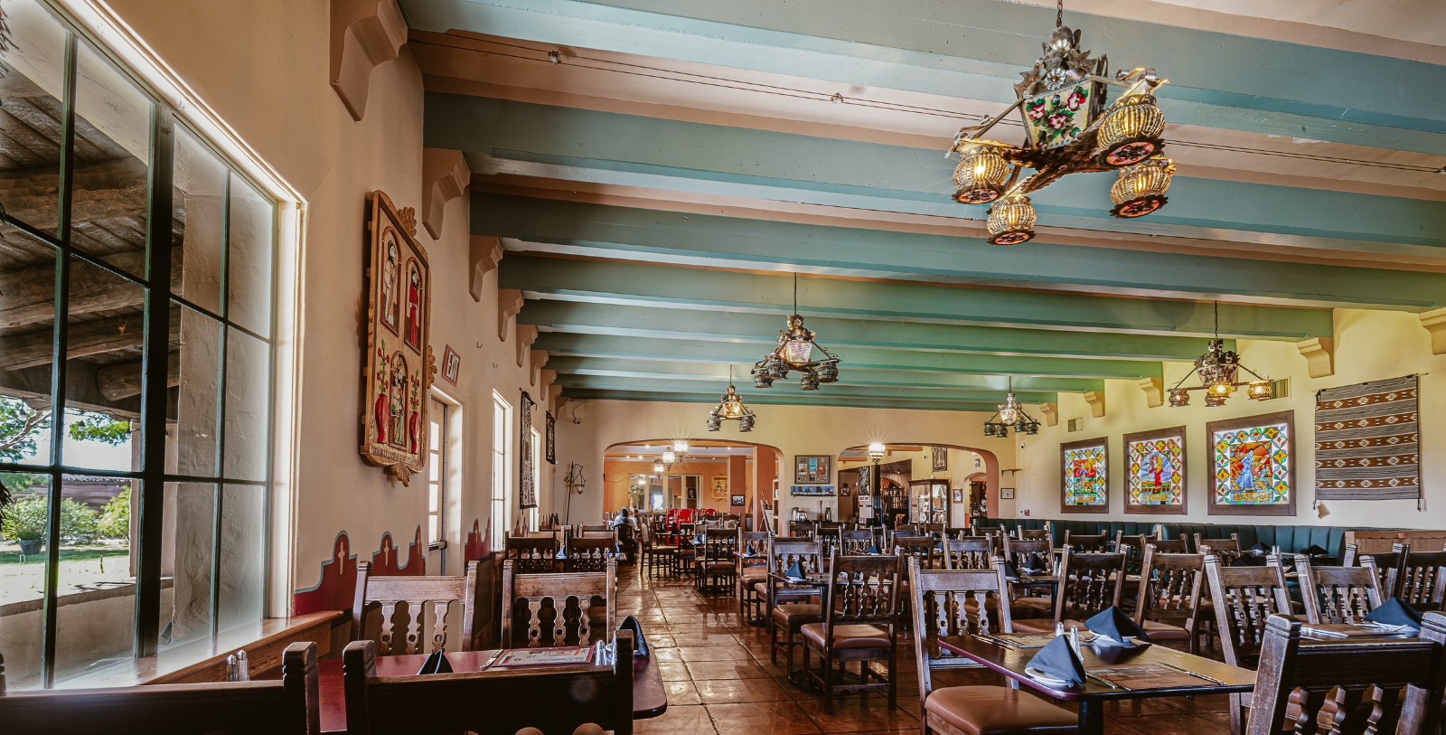 Image of Hotel Dining of La Posada, 1930, a Member of Historic Hotels of America in Winslow, Arizona.