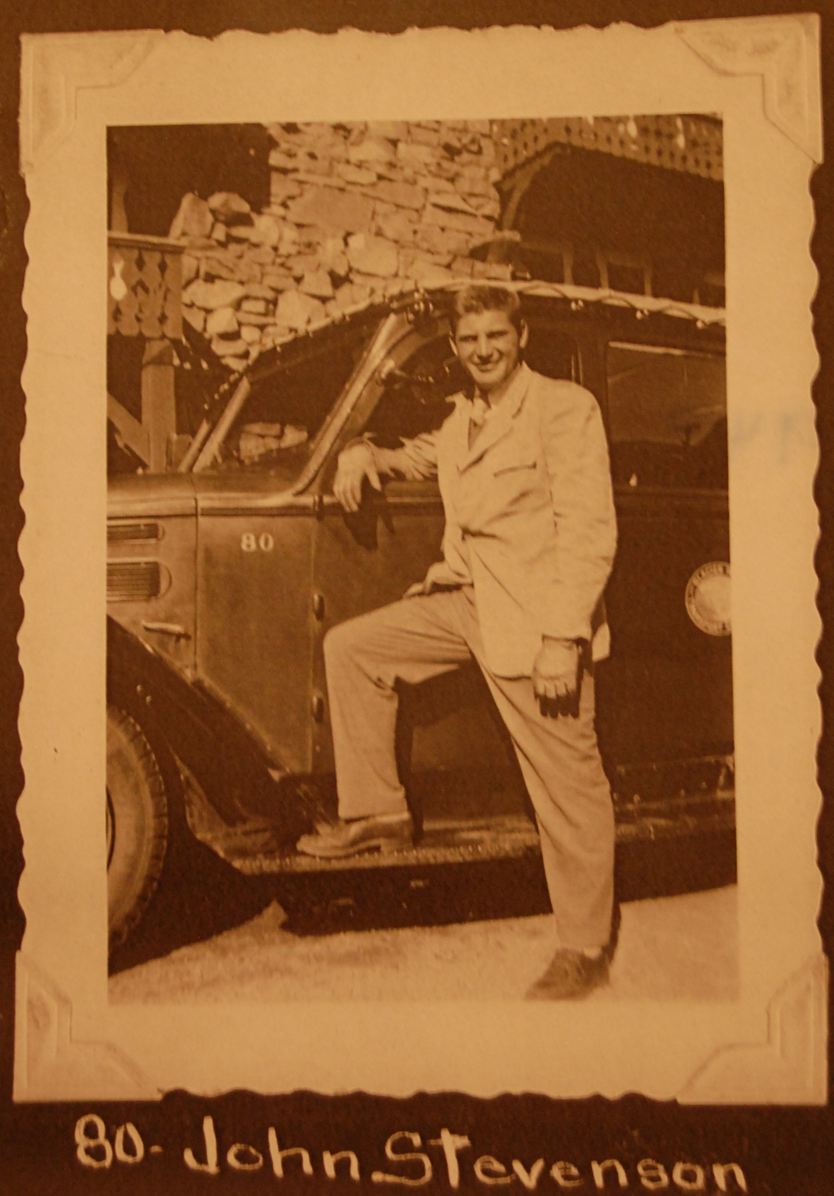 image of john stevenson jammers crew circa 1949 lake mcdonald lodge glacier national park montana_high