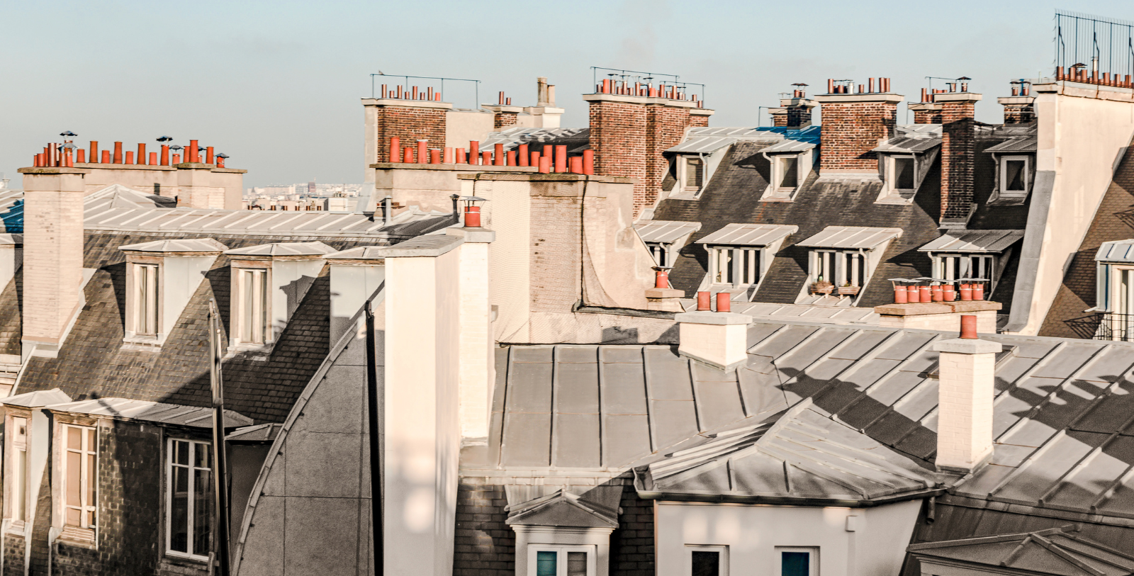 rooftop rooftops of a city