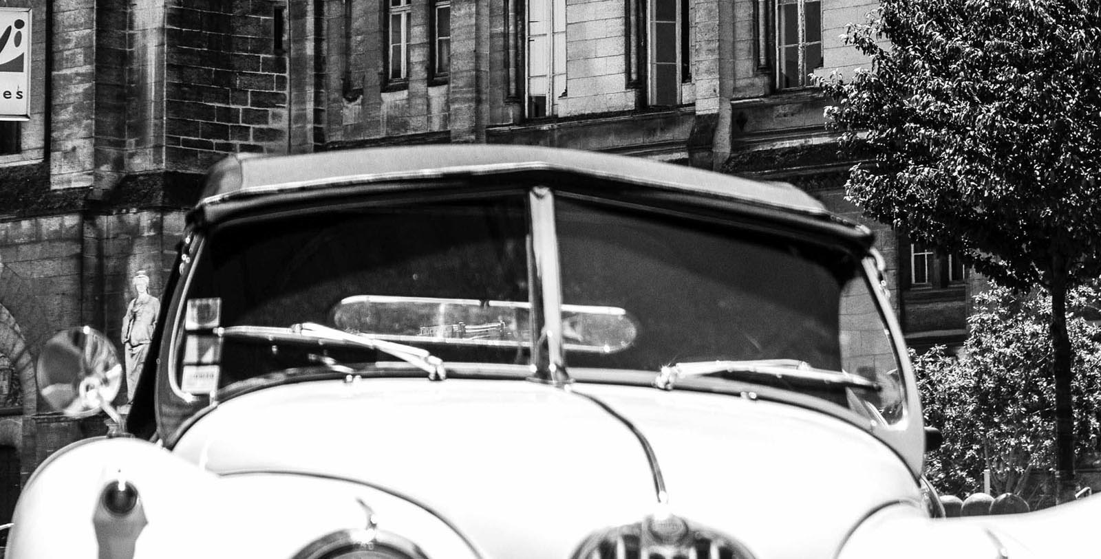 a close up of a car