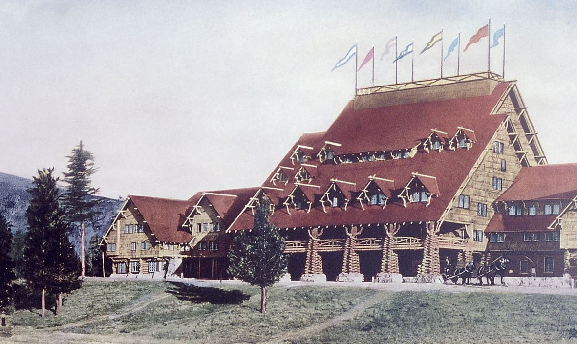historical_image_of_exterior_with_carriage_on_postcard_old_faithful_inn_1904_member_of_historic_hotels_of_america_in_yellowstone_national_park_wyoming