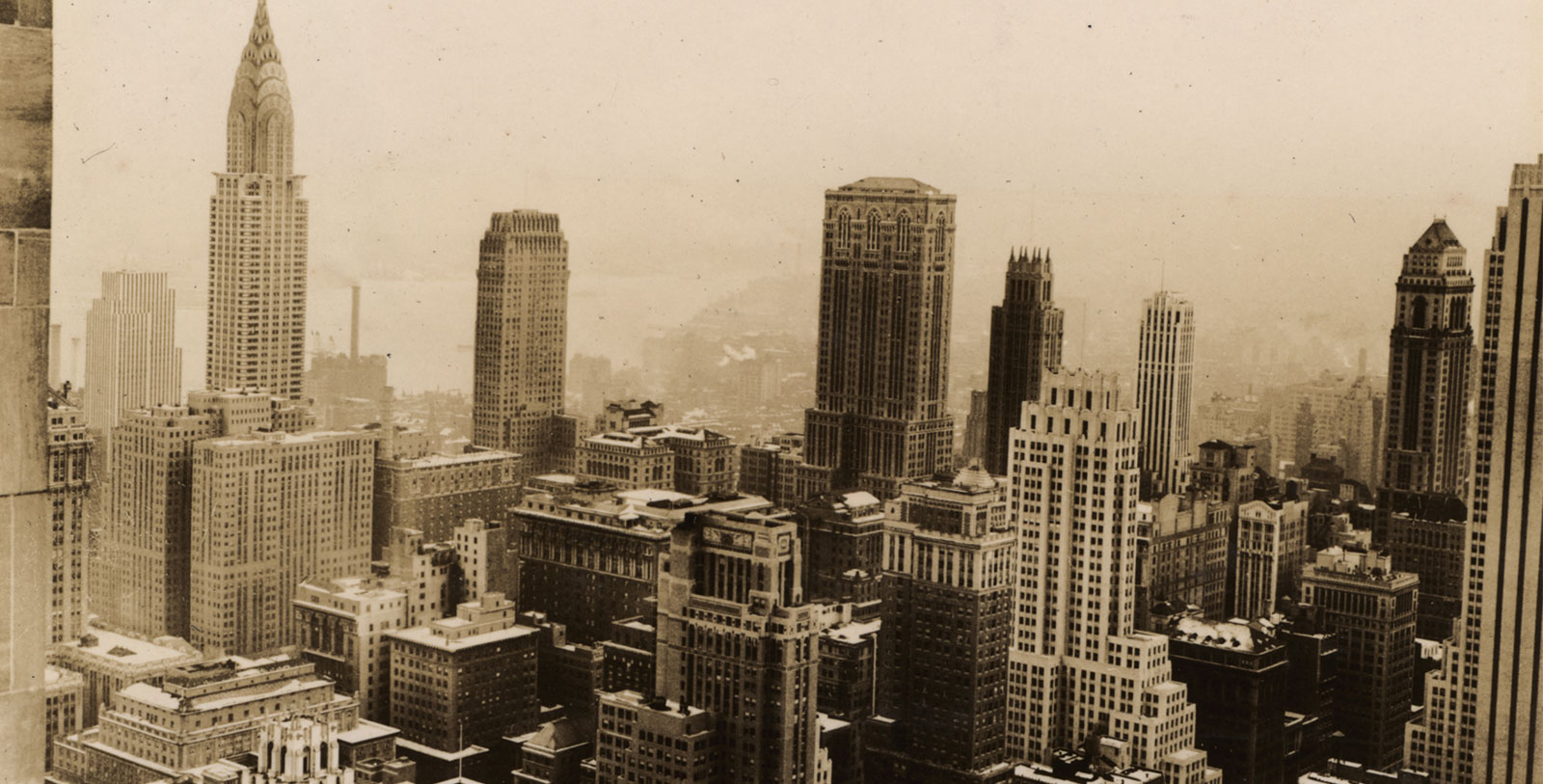 a city with many tall buildings