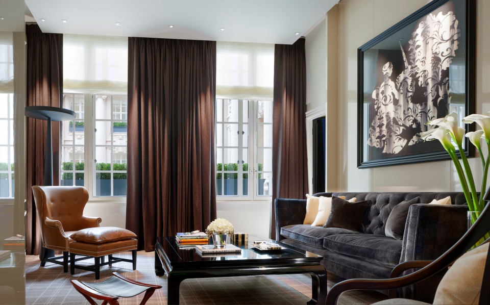 a living room with a couch and coffee table
