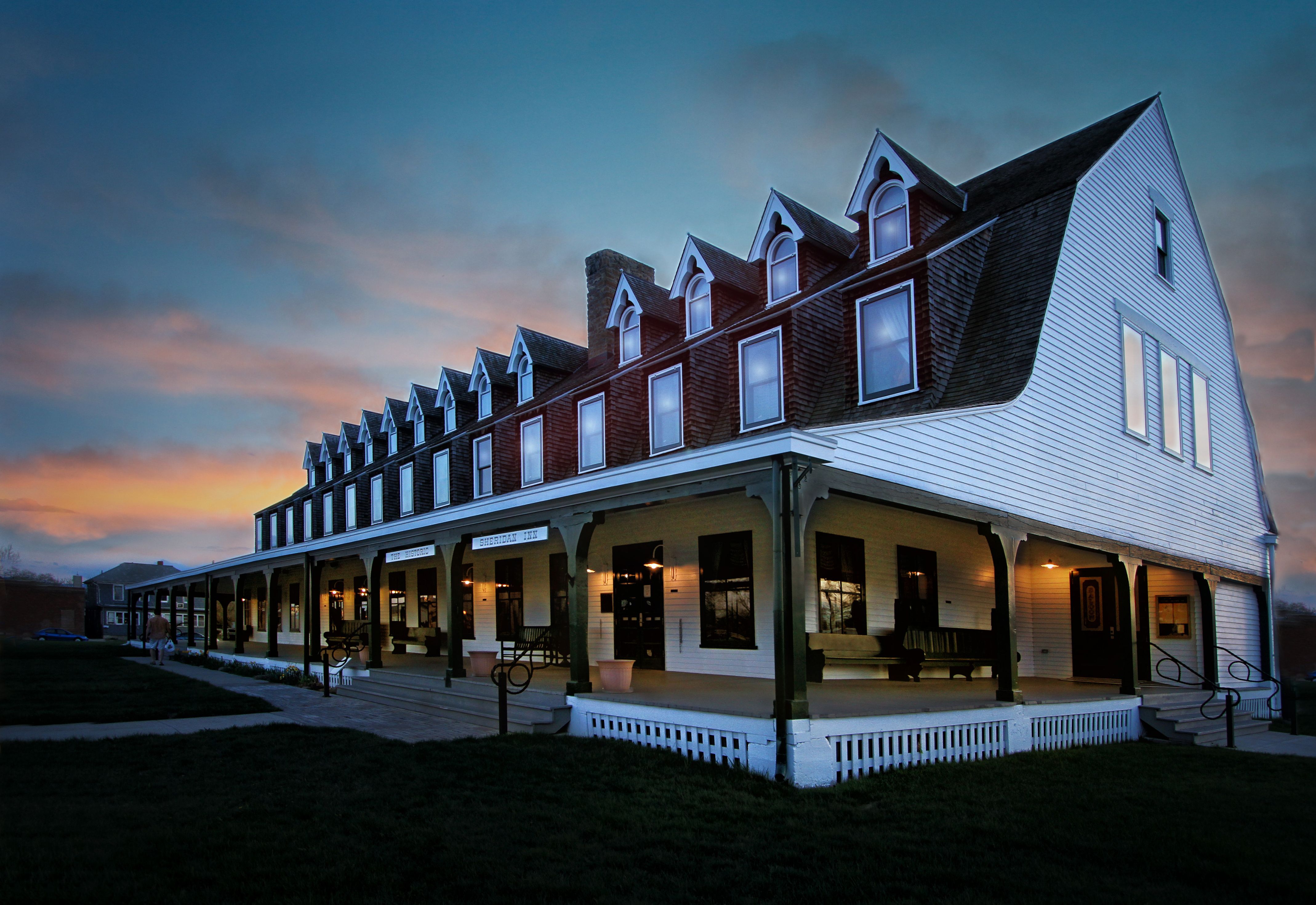 image of exterior detail sheridan inn wyoming_high 1