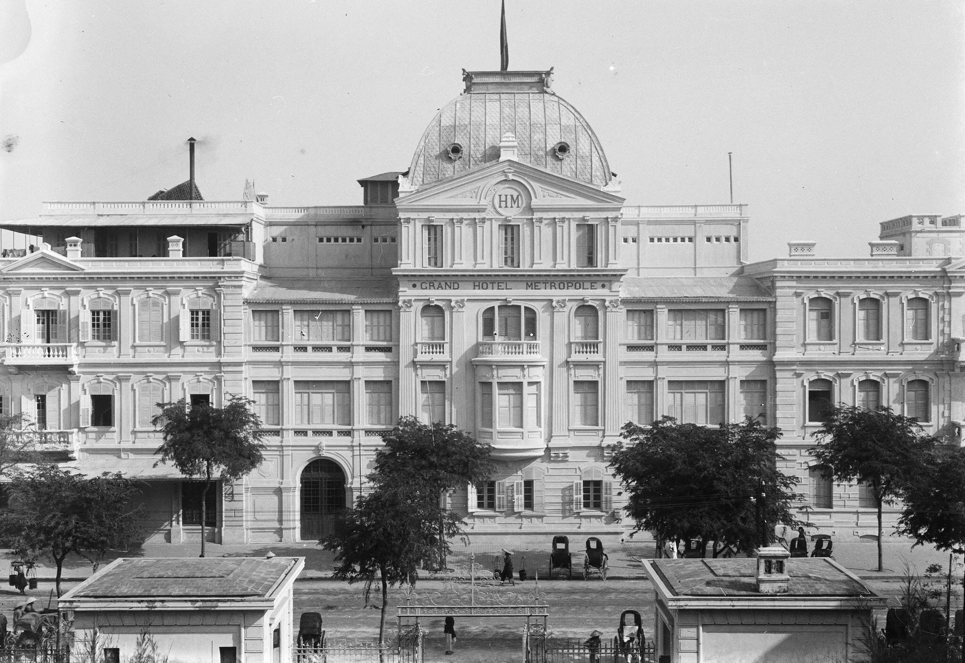 a large building with a domed roof