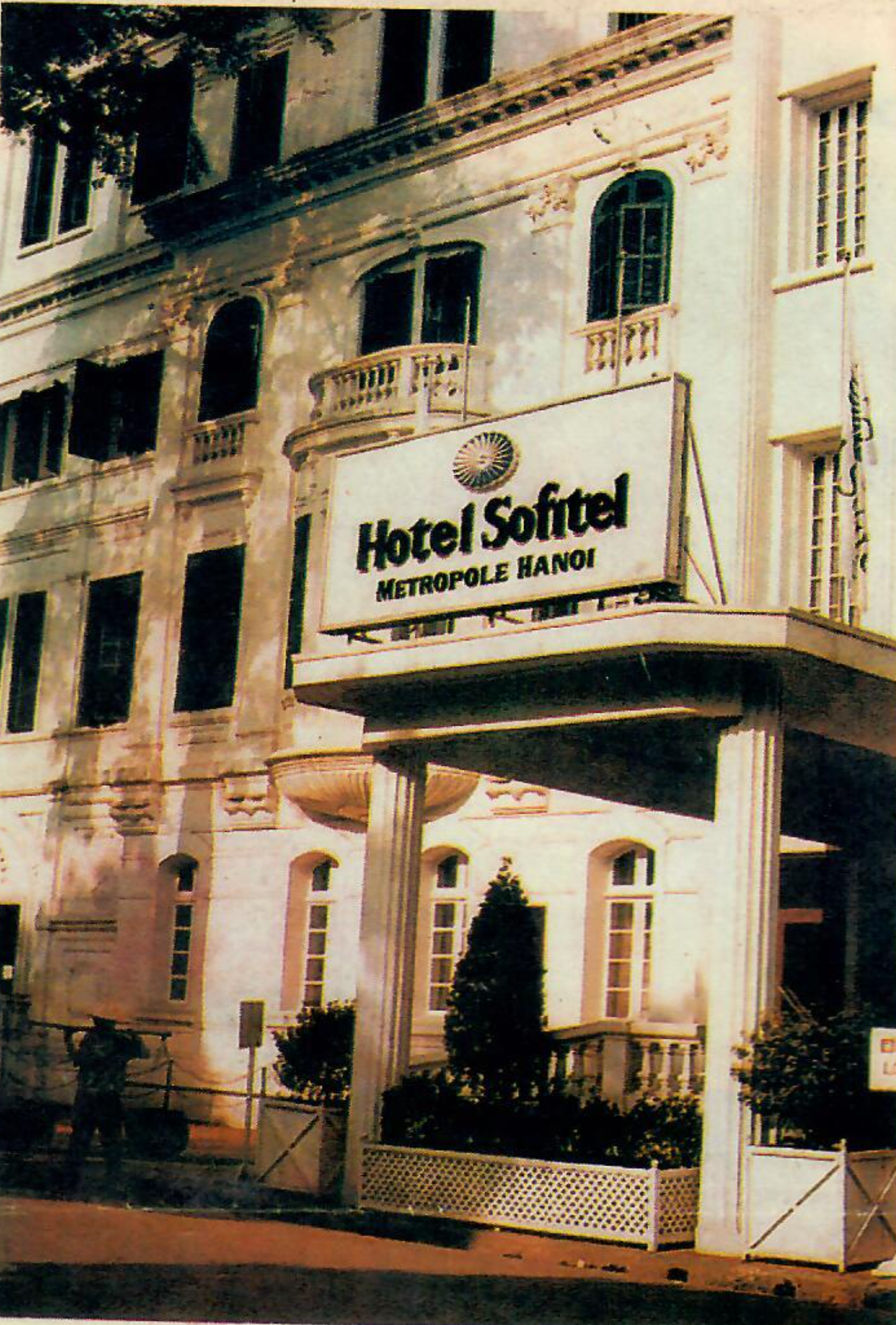 a sign on a building