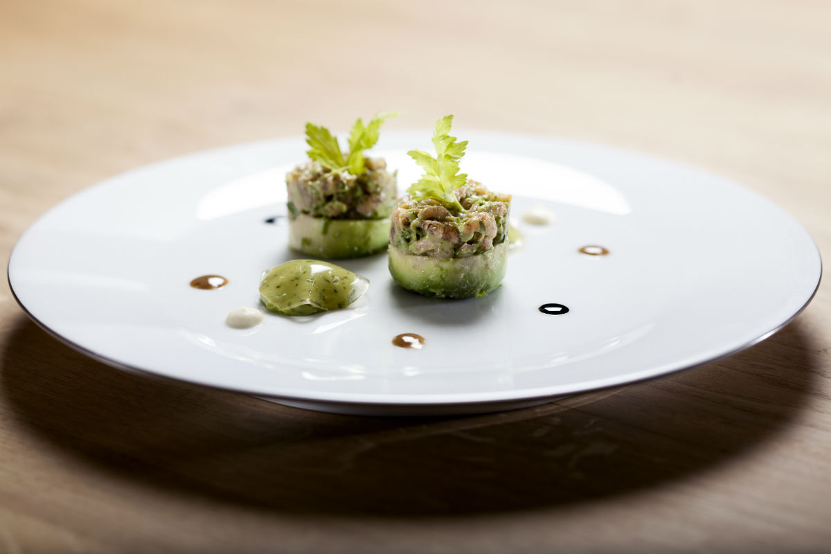 food on a plate