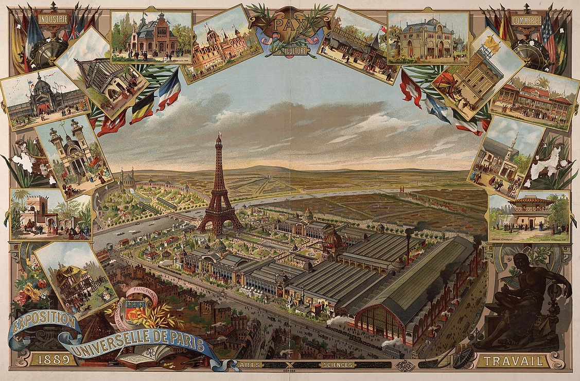 a map of a city with many different pictures