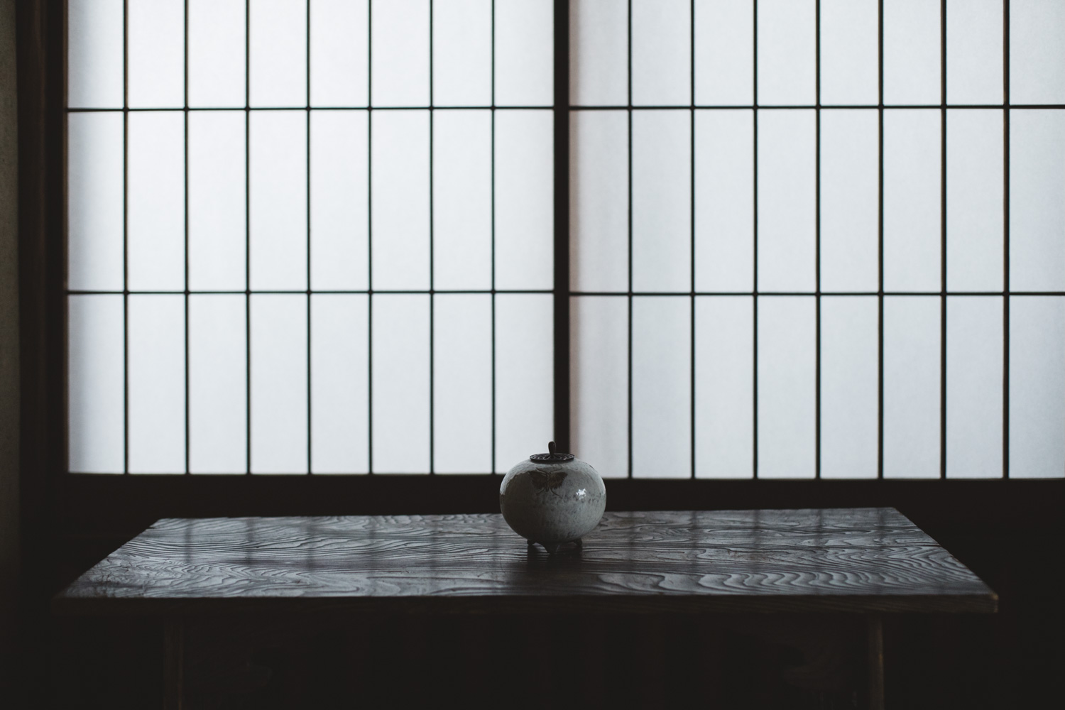 a white object on a table