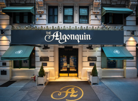 a building with a sign on the front