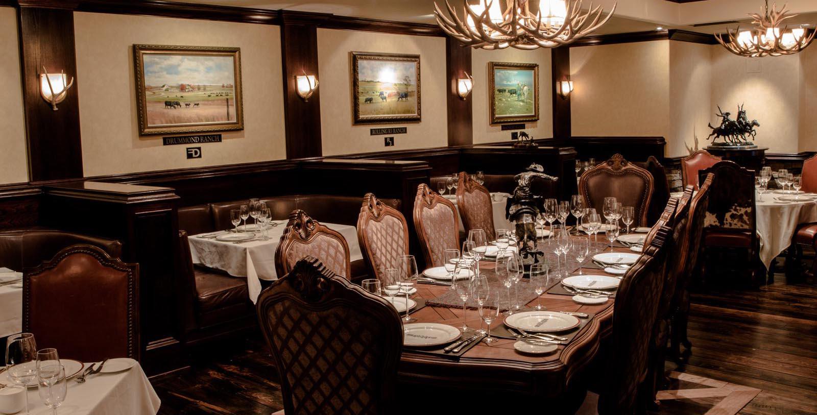 a table set for a dinner party