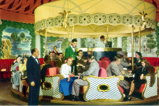 historical image of merry go round painting the fairmont hotel san francisco in san francisco california_high