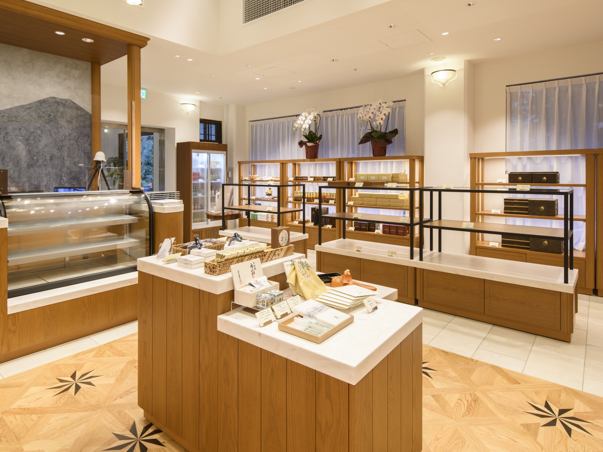 a store with shelves and shelves