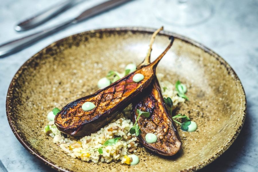 food on a plate