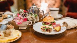 a plate of food on a table