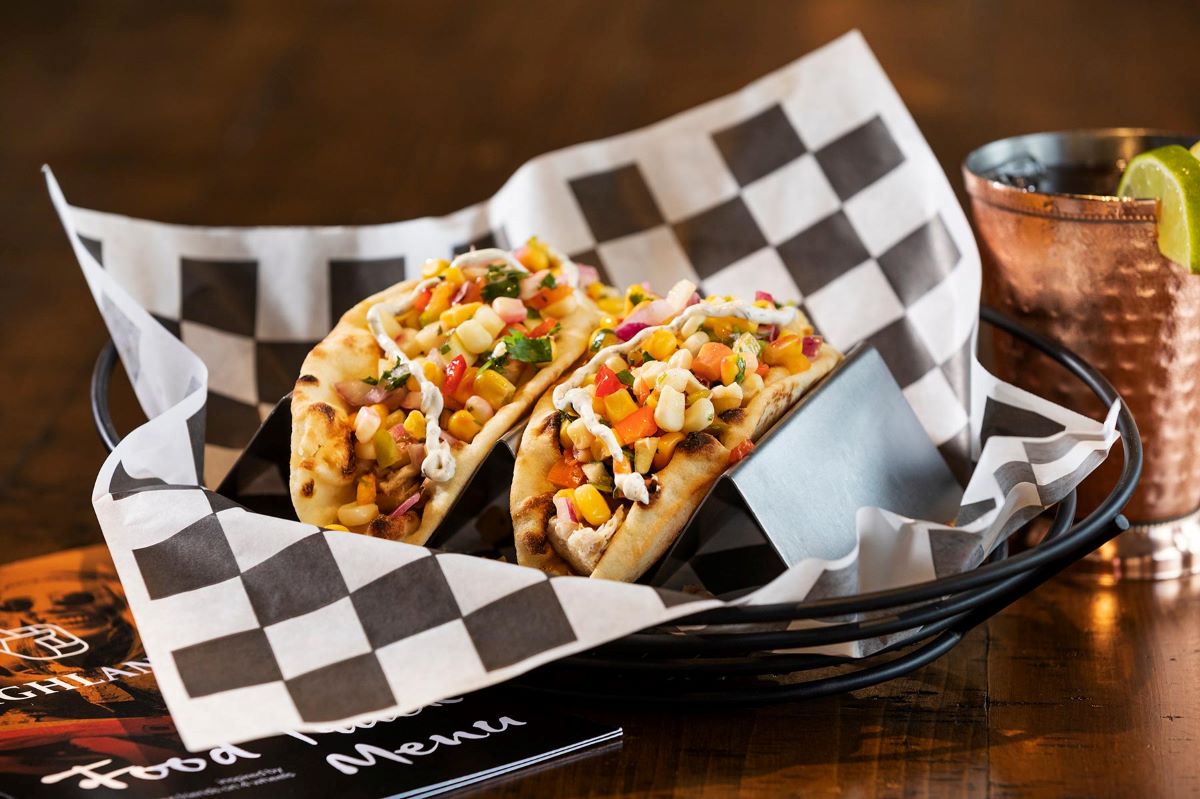 a tacos on a plate