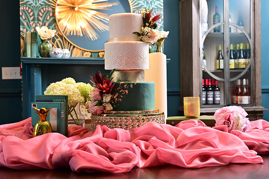 a cake on a table