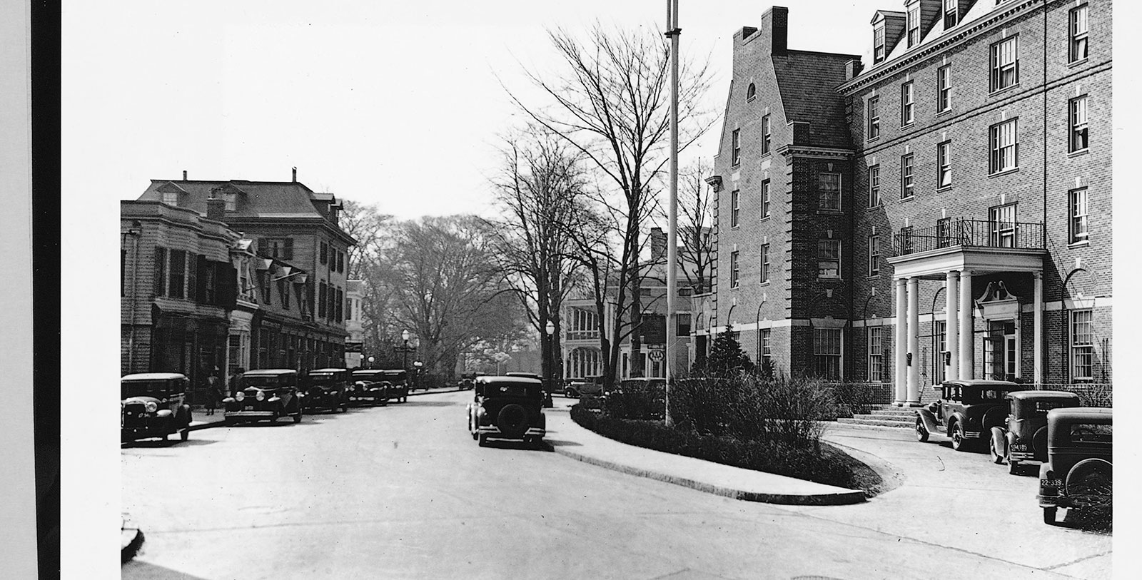 a car on the street
