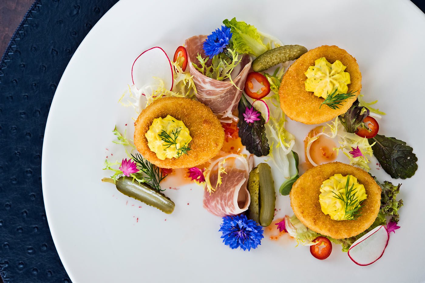 food on a plate