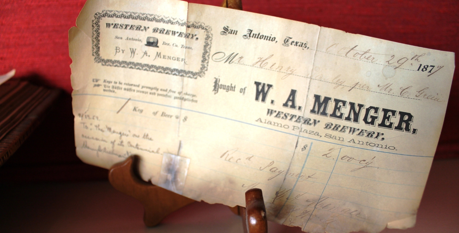 a piece of paper with writing on it