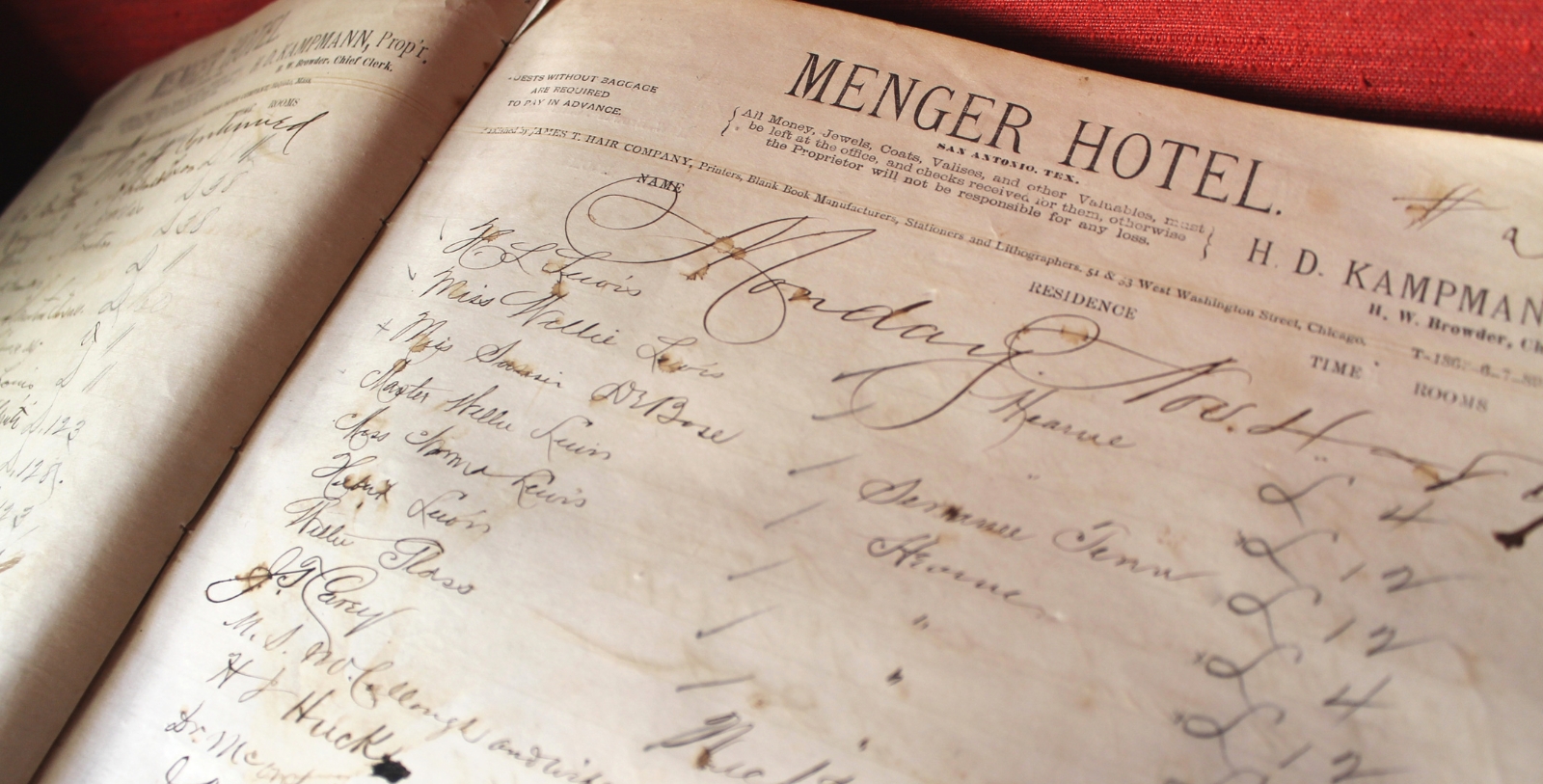 a close up of a book
