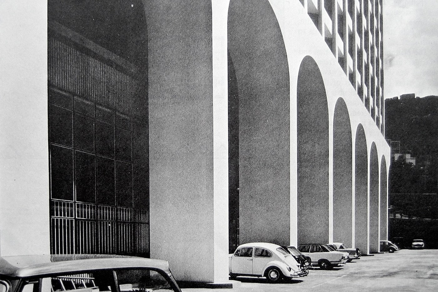 cars parked in a parking lot