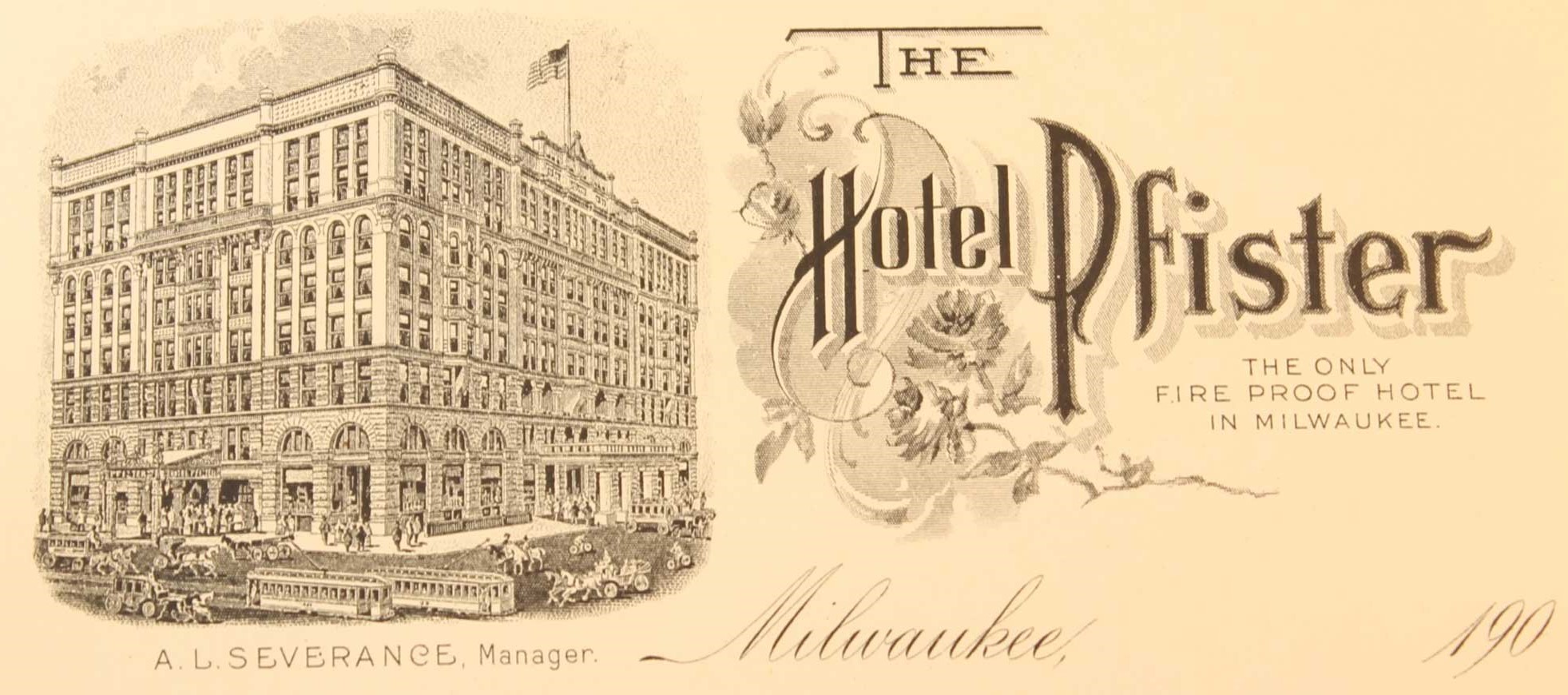 a close-up of a hotel